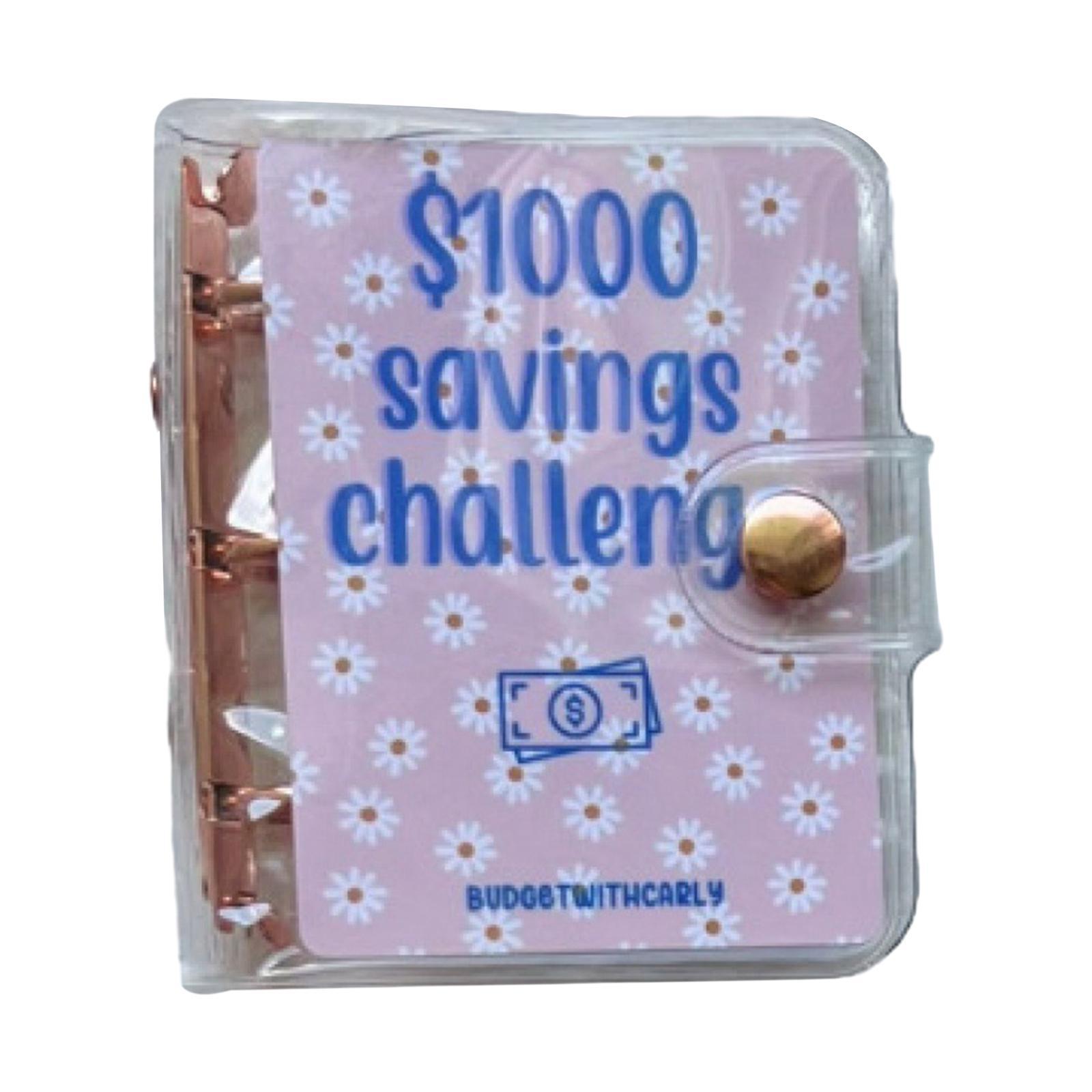 Saving Challenge Budget Binder, Money Binder Organizer, Fun Way to Save for You and Your Family
