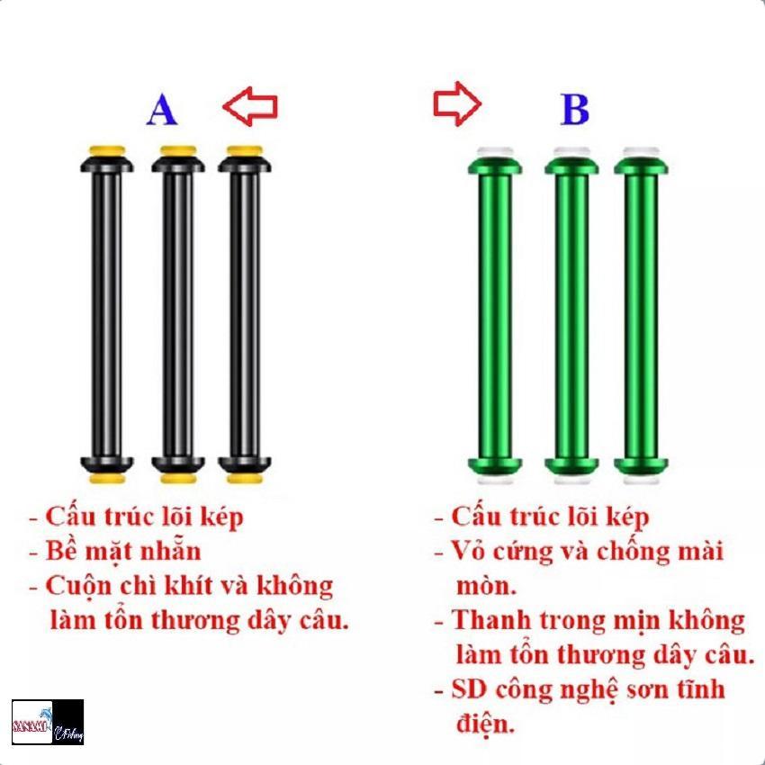 Thanh Cuốn Chì Câu Đài,Thanh Cuốn Chì Câu Tay Cao Cấp 2 Lõi PK17