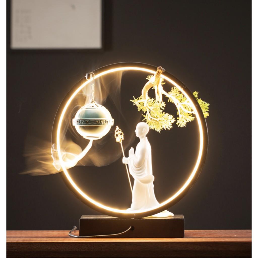 BỘ XÔNG TRẦM HƯƠNG ĐÈN LED TRÒN HÀNH TU TÂY THIÊN - TO THE WEST