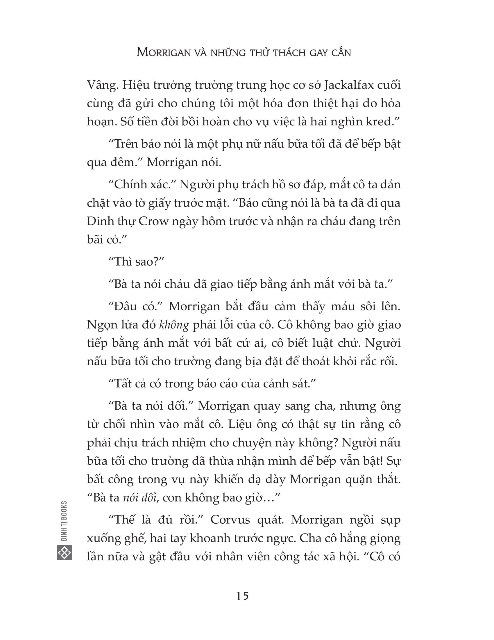 Sách Xứ Nevermoor Diệu Kỳ - Morrigan Và Những Thử Thách Gay Cấn