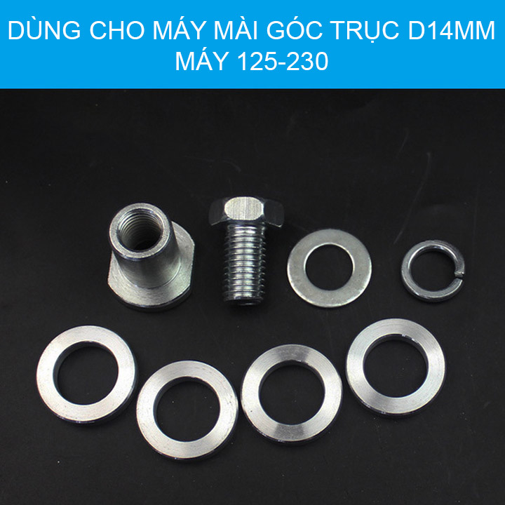 Đầu chuyển đổi máy mài góc D14mm thành máy cắt rãnh tường đa năng