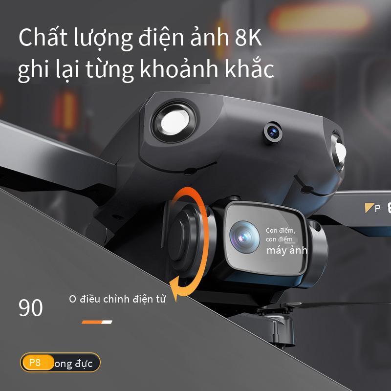 Ưu đãi đặc biệt máy bay không người lái gấp 360° tránh chướng ngại vật định vị luồng quang học máy bay điều khiển từ xa tuổi thọ pin dài máy bay bốn trục chụp ảnh trên không