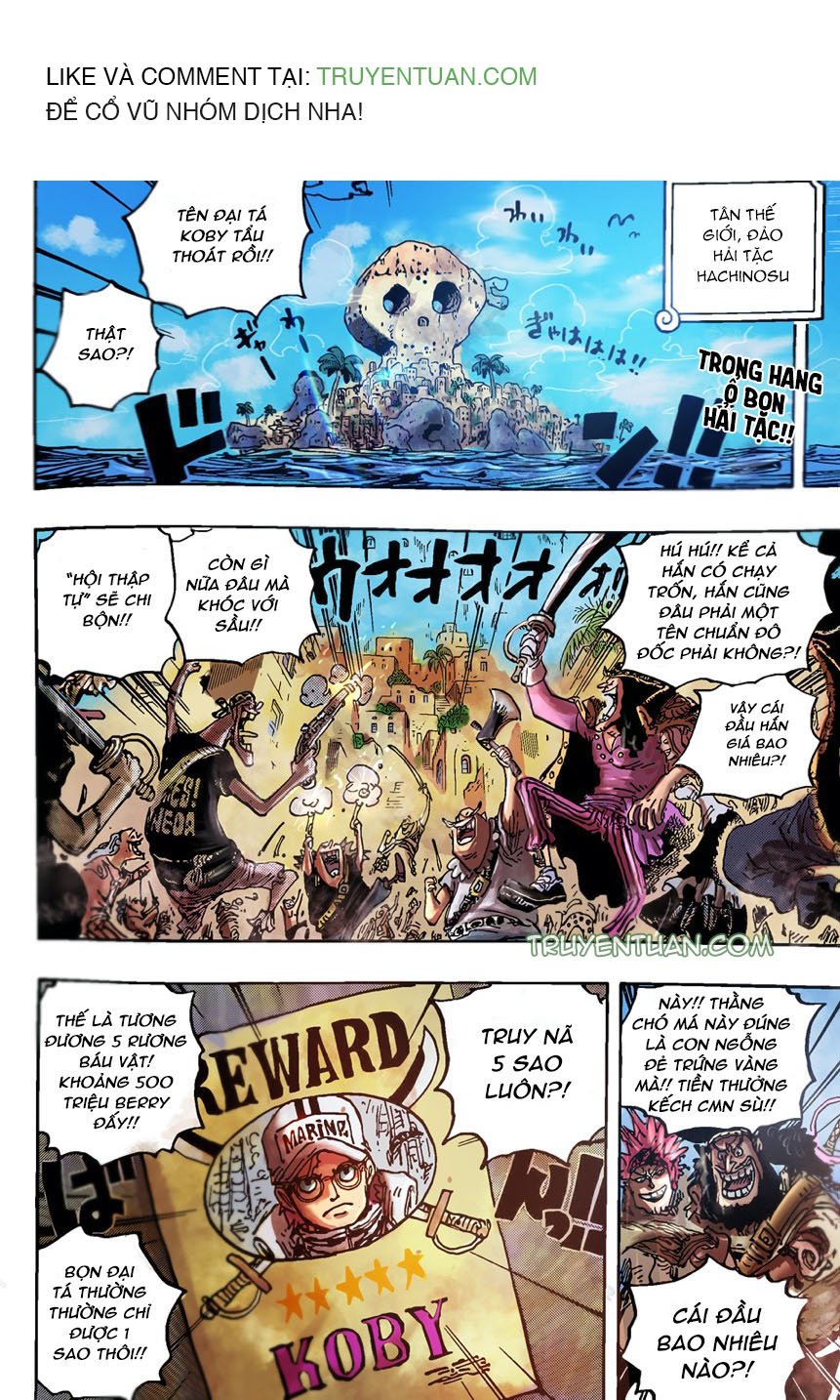 đảo hải tặc - one piece chapter 1080 2
