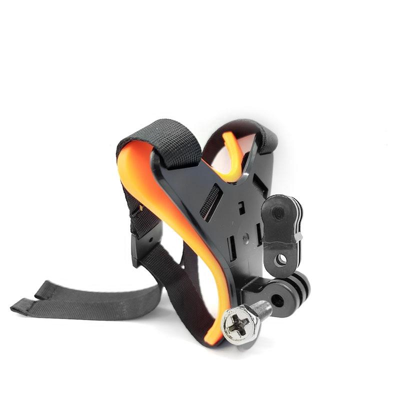 Dây gắn máy ảnh GoPro hero765 gắn nón bảo hiểm tiện lợi