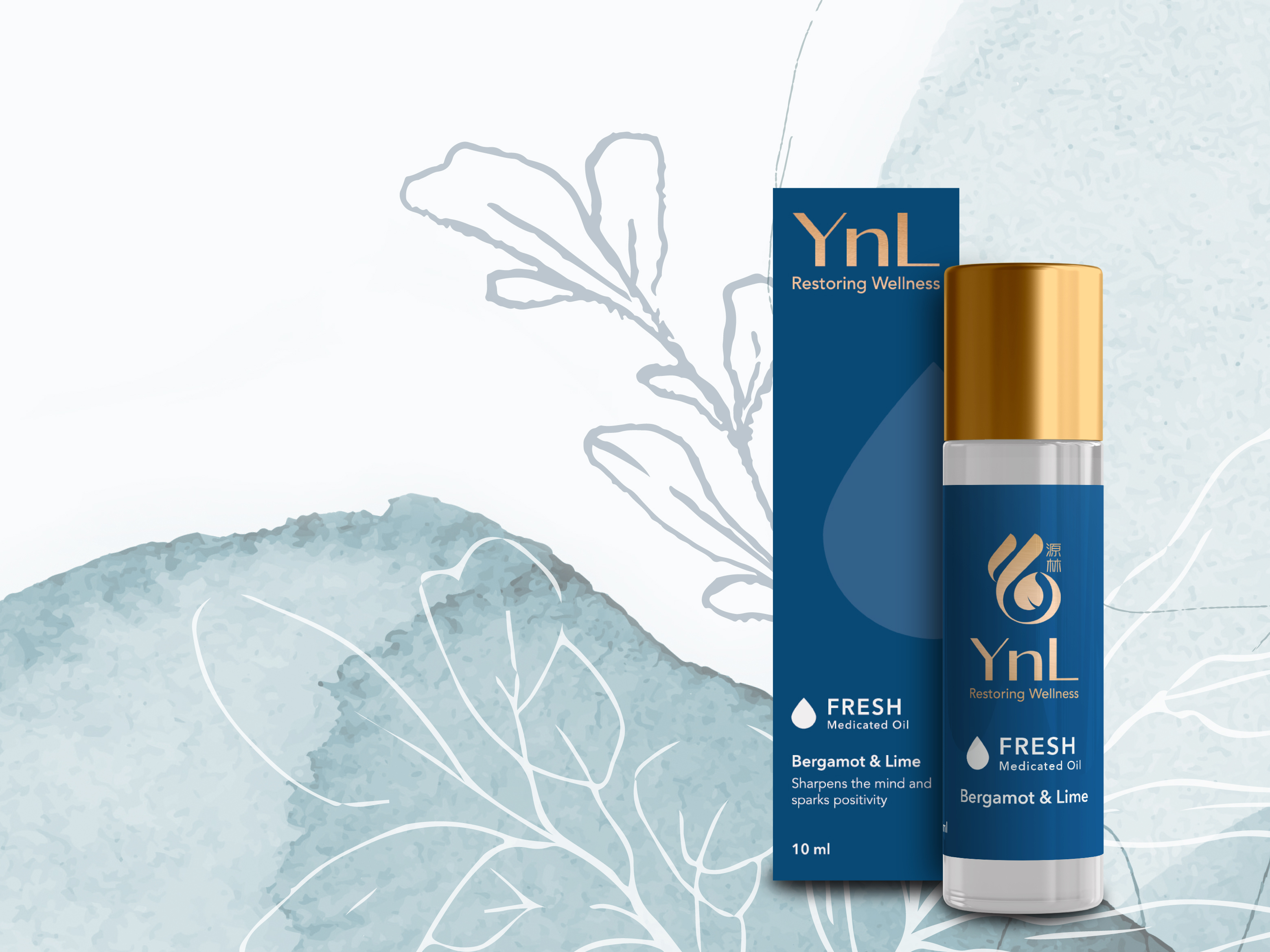 Dầu Thơm Thảo Dược YnL FRESH 10ml Mùi Hương Thơm Cam Quýt Sảng Khoái Giúp Đầu Óc Minh Mẫn, Tâm Trạng Phấn Chấn ,Khơi Dậy Năng Lượng Tích Cực