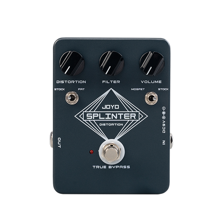JOYO Bàn Đạp Hiệu Ứng Guitar Méo Cổ Điển JOYO JF-21 Splinter- Hàng Chính Hãng