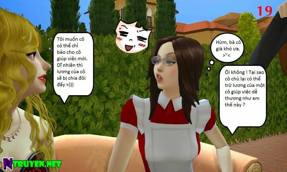mysterious girl - truyện sims chapter 1 18