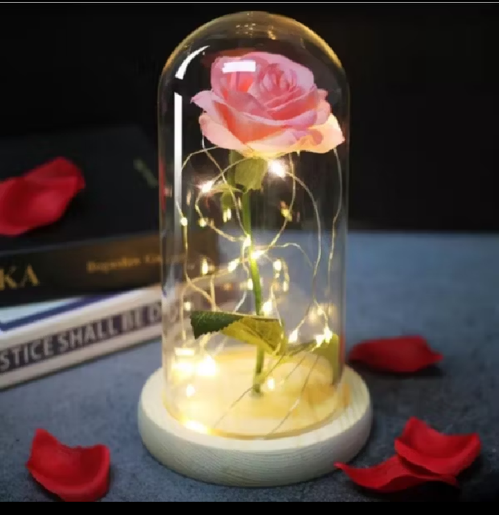 Đèn LED hoa hồng vĩnh cửu làm quà tặng quà lưu