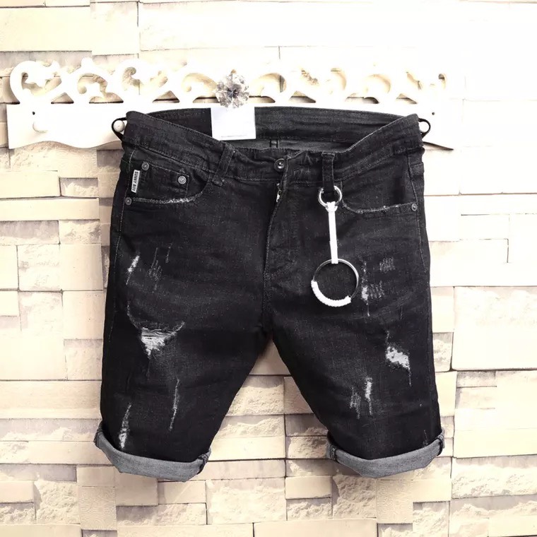 Quần Short Jean cao cấp co dãn tốt Thương Hiệu Chandi, phong cách hàn quốc mẫu mới nhất 2021 MR8014