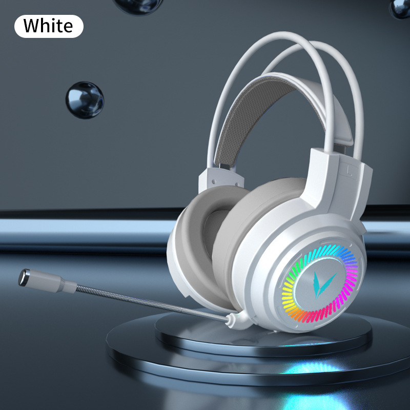 Tai Nghe Gaming Chụp Tai G59 Tích Hợp Mic Đàm Thoại Có Led Phát Sáng Dành Cho Máy Tính Cây