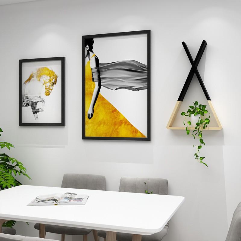 Khung ảnh treo tường phong cách Bắc âu tối giản KA002