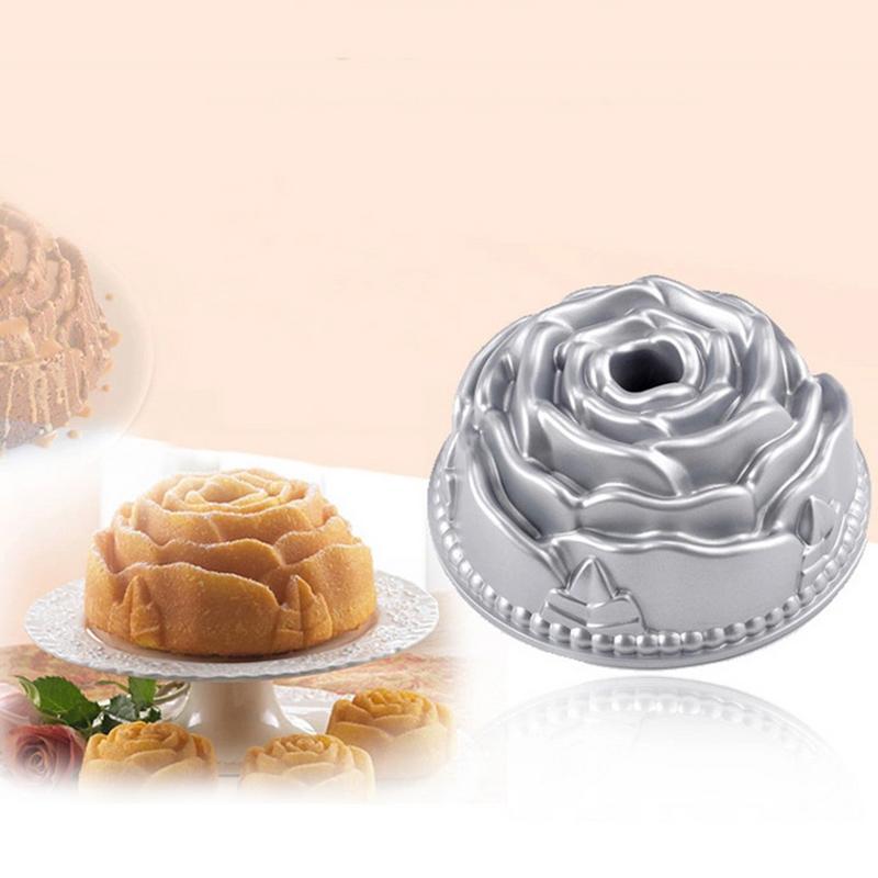 Nhôm Đúc Nặng Windspout Bánh Chảo Không Dính Bánh Khuôn Kim Loại Tự Làm Vật Dụng Nhà Bếp Máy Nướng Bánh Dụng Cụ