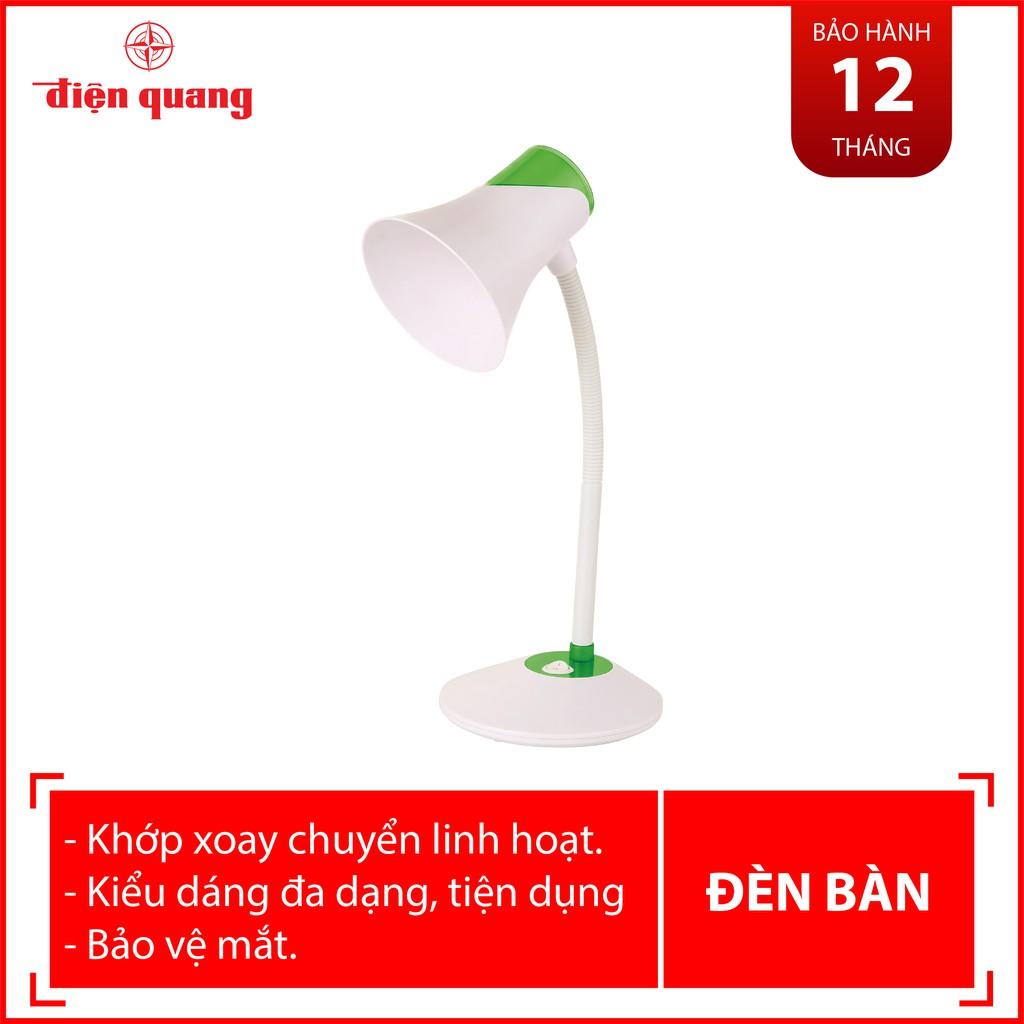 Đèn bàn bảo vệ thị lực Điện Quang ĐQ DKL15 WBE BW (bóng led Warmwhite)