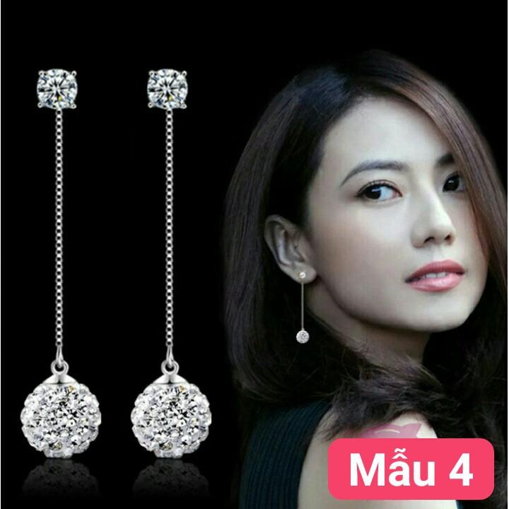 Bông tai thời trang Bông tai nữ dáng dài Trang sức Bé Heo