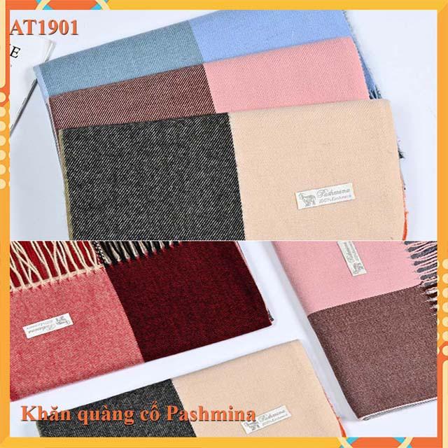 Khăn Quàng Cổ Thời Trang Nữ Cao Cấp Chất Len Mịn Ấm Áp Nhiều Màu