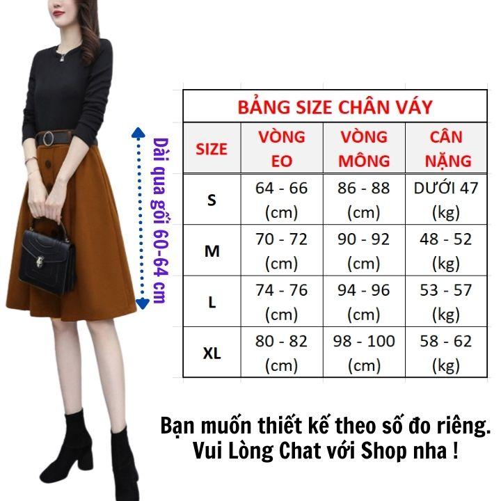 Chân Váy Công Sở Lưng Cao Dáng Xòe ️ Hàng Thiết Kế Cao Cấp Chất Vải Co Giãn Tốt storevanshop CV0035