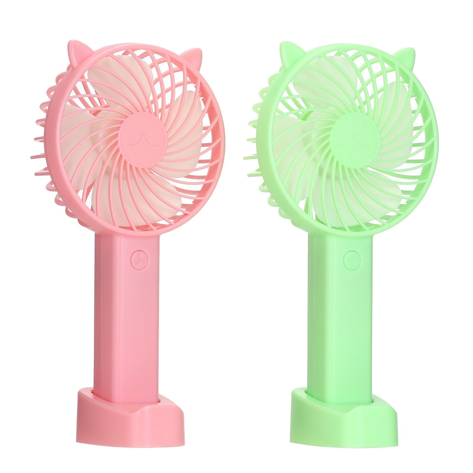 Quạt cầm tay mini 3 chế độ gió, sạc USB