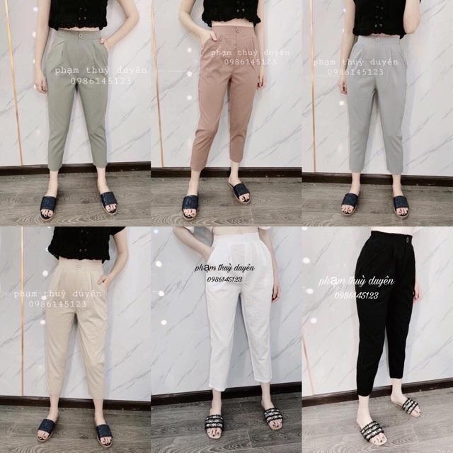 Quần đũi baggy 1 cúc cao cấp
