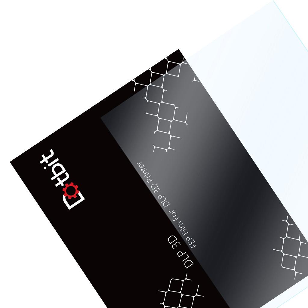 5 Pieces FEP Film 280 x 200 mm High Transmittance Strength, Thickness 0.1mm Compatible with UV DLP 3D Printer