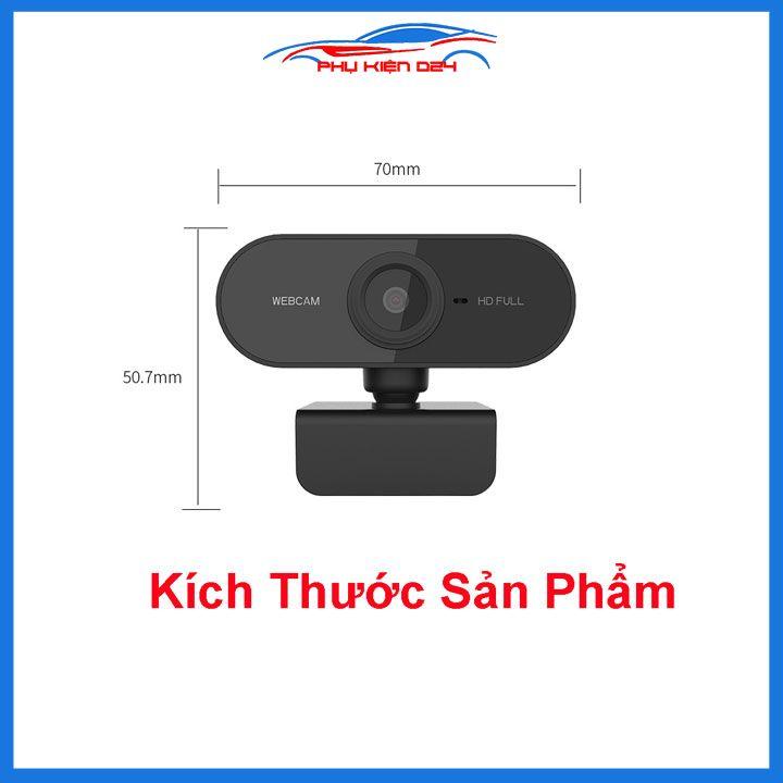 Webcam máy tính dùng cho học online gọi video Q16 Full HD 1080P có Mic-USB chân kẹp màn hình