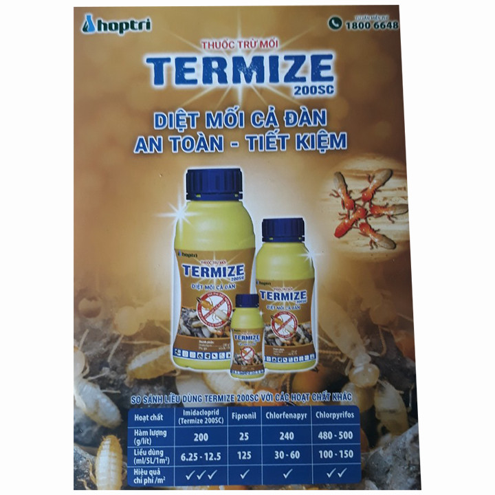 Thuốc diệt mối thế hệ mới Termize 200SC diệt cả đàn (250ml)