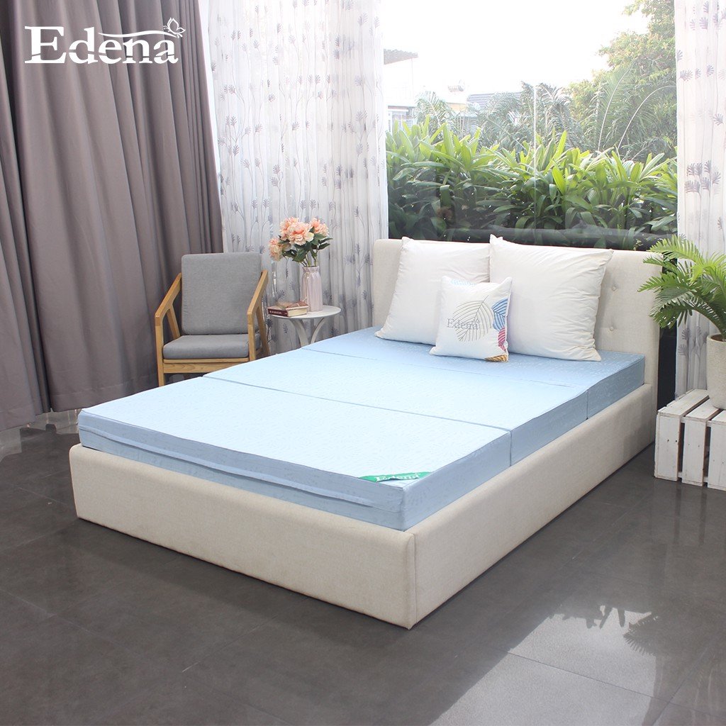 Nệm Bông Ép Cao Cấp Edena - Phù Hợp Với Những Người Đau Lưng - Hàng Chính Hãng 100%
