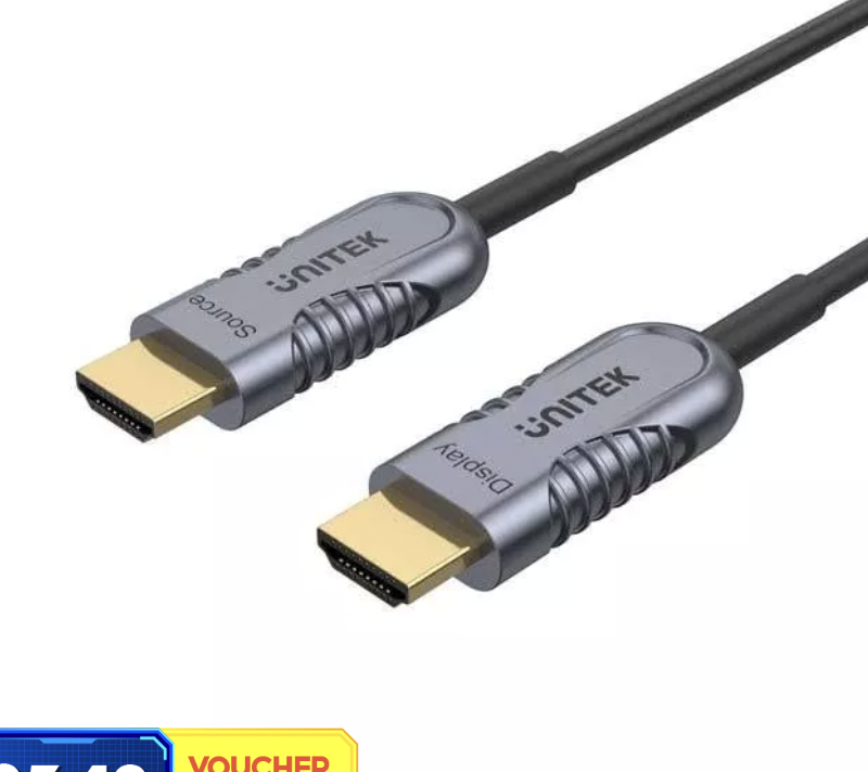Cáp HDMI 2.1 dài 40M Sợi Quang 8K C11032DGY (Hỗ trợ PS5 4K @ 120Hz) HÀNG CHÍNH HÃNG