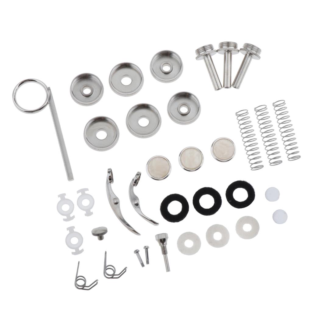 Trumpet Maintenance Parts Musical Instrument Replacement Kit Combo Set