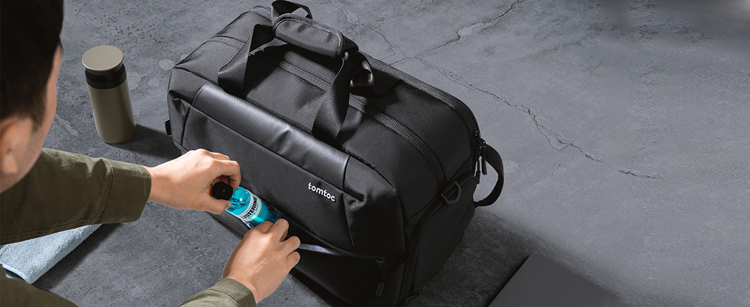 Túi Xách Tomtoc Navigator - T31 Travel Duffel Black T31M1D1