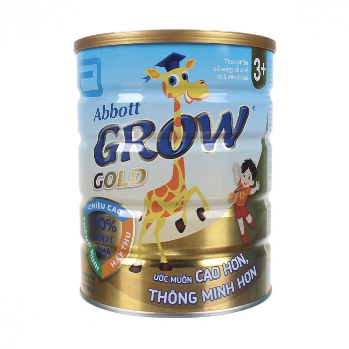 Sữa bột Abbott Grow Gold 3+ hương Vani 900g cho bé từ 3-6 tuổi