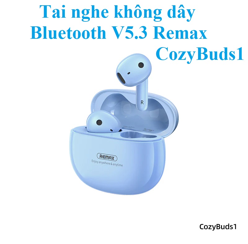 Tai nghe Bluetooth V5.3 khử tiếng ồn ENC Remax CozyBuds 1 _ Hàng chính hãng