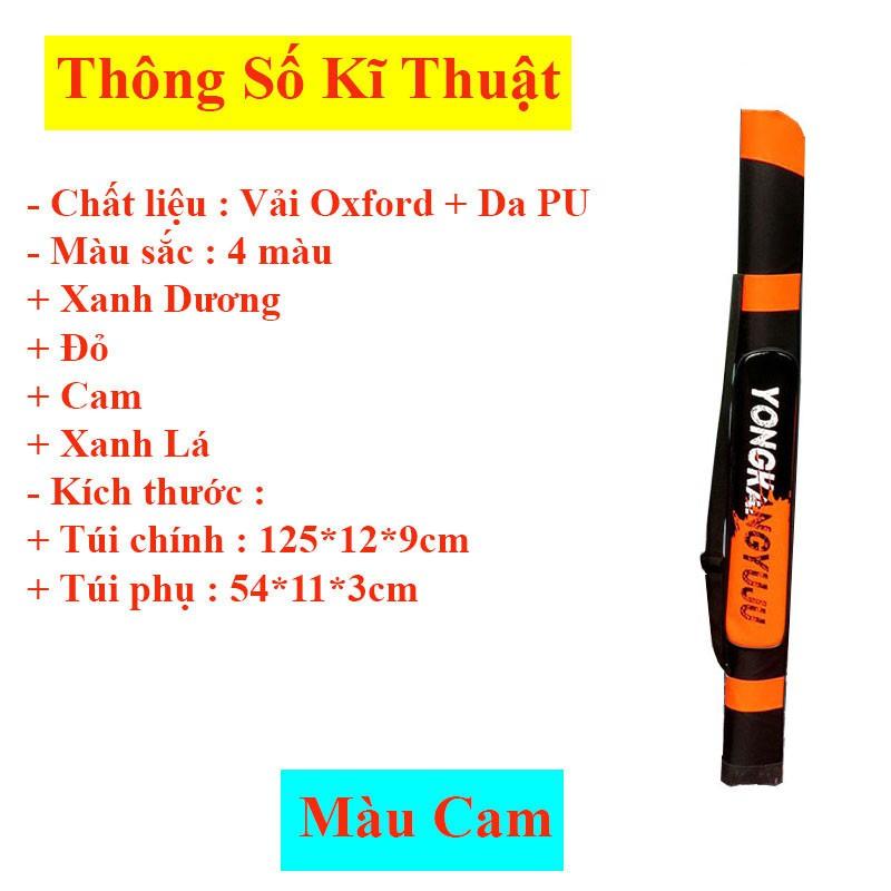 Túi Đựng Cần Câu Cá 1m25 Dạng Cứng -Sanami Fishing Chuyên Đựng Cần Câu Đơn, Phụ Kiện Câu Đài STDC-2