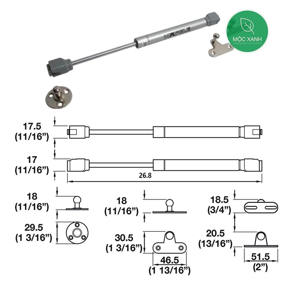 Piston nâng cánh tủ bếp