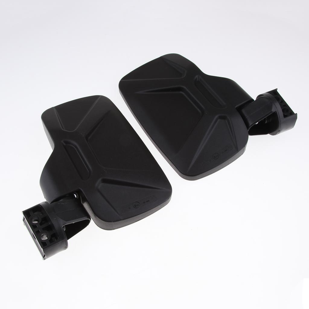 UTV Side Mirrors For Roll Bar Cage Universal UTV Side View Mirrors 1.75 Inch