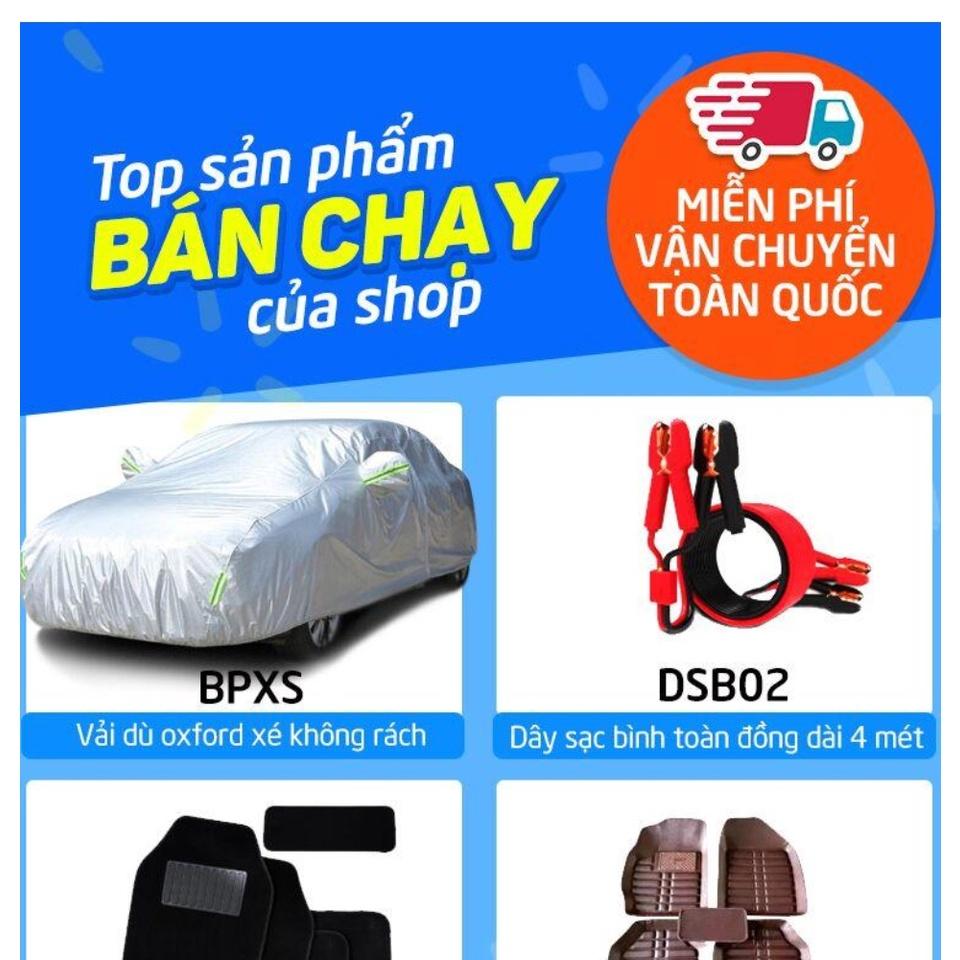Bạt Phủ xe Ô Tô Bạt phủ xe hơi - áo trùm che phủ xe hơi nhôm bạc 4 chỗ đến 7 chỗ
