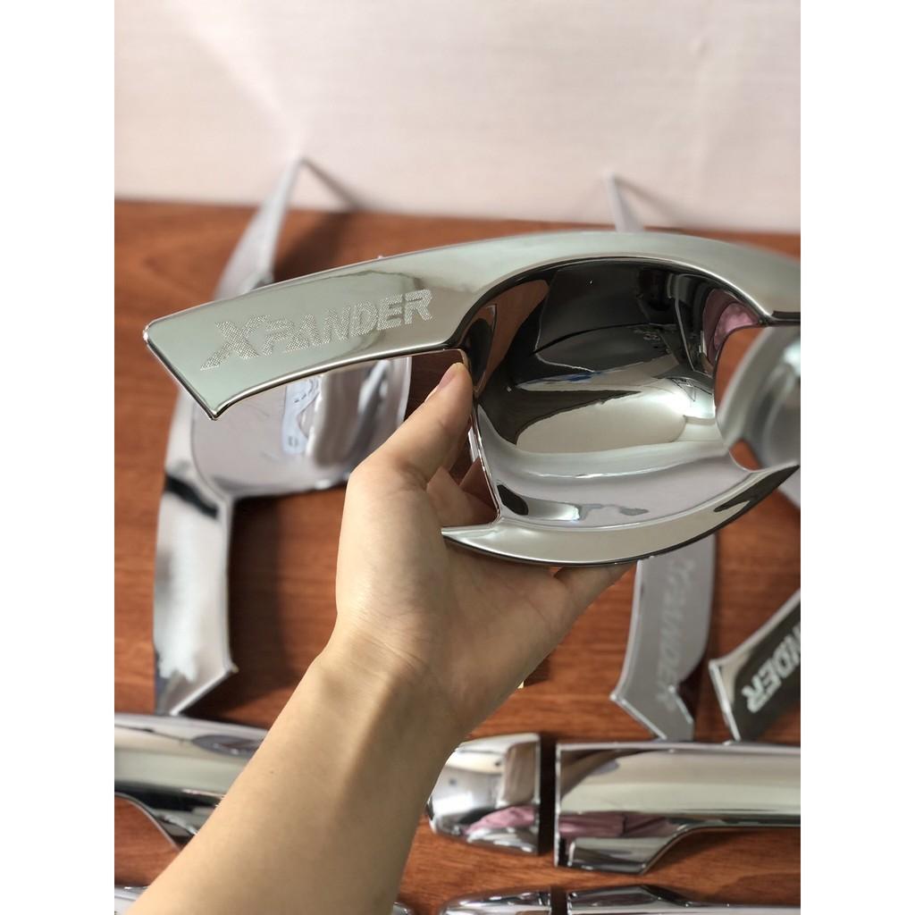Bộ ốp tay, hõm cửa xe Mitsubishi Xpander 2019-2021