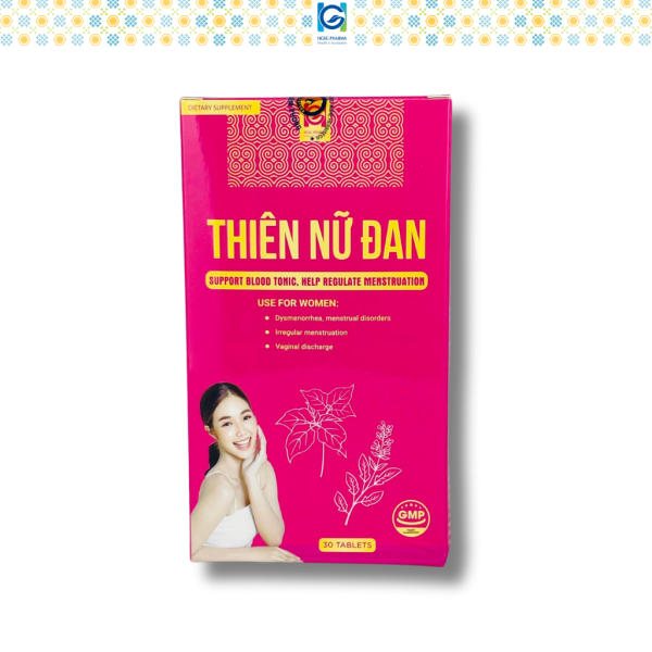Viên uống giảm đau bụng kinh, điều hoà kinh nguyệt THIÊN NỮ ĐAN