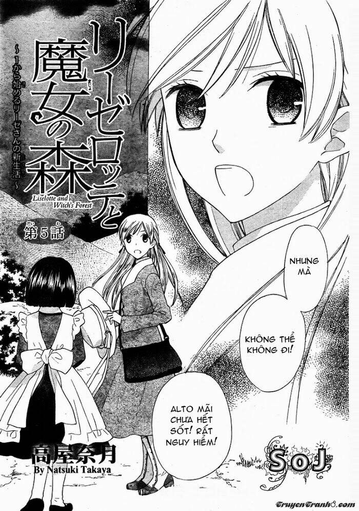 liselotte và khu rừng phù thủy chapter 5 4