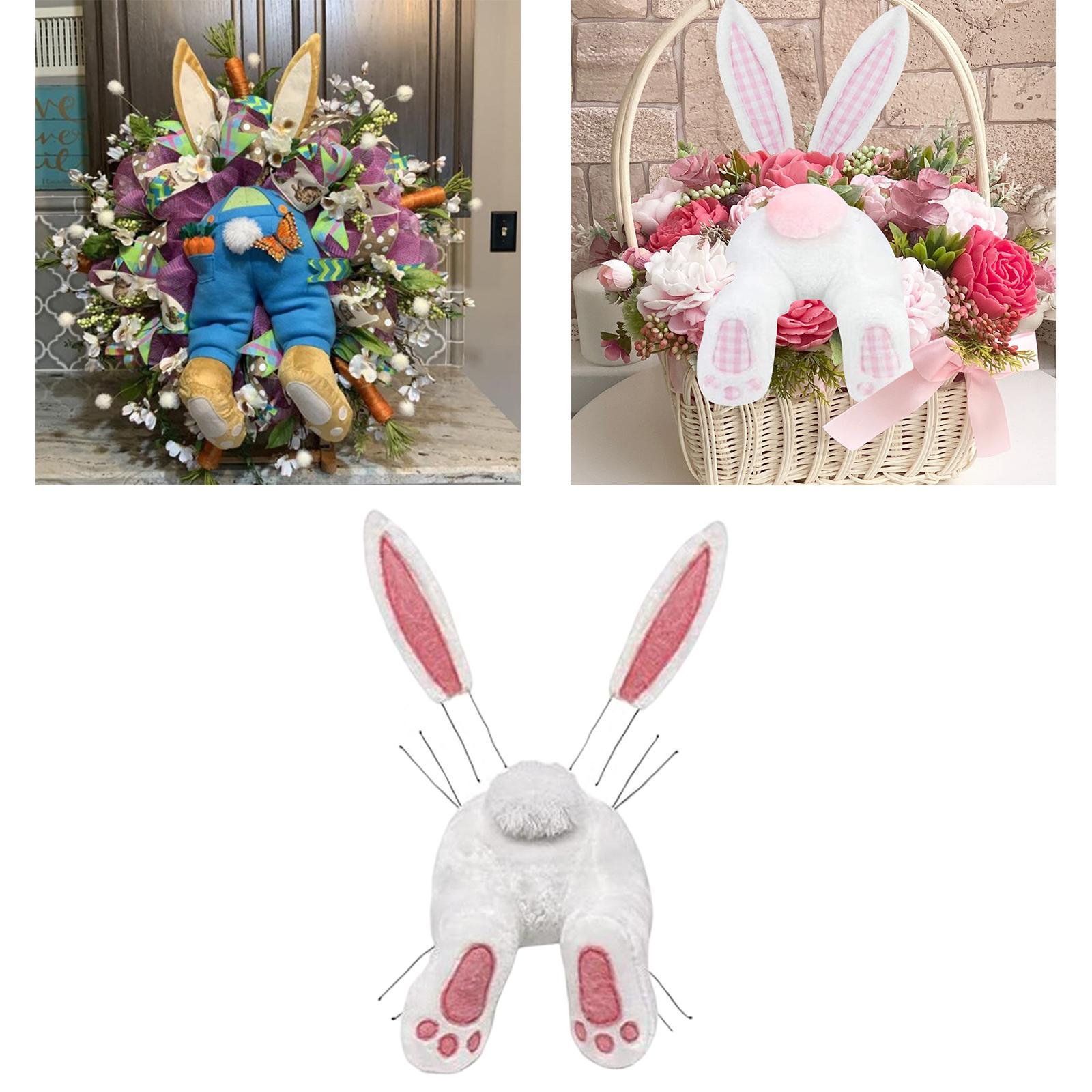 Easter Decor Wreath Kit  with Ears DIY Garland