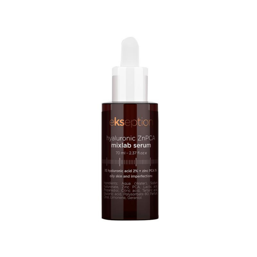 Tinh chất ngừa mụn kiểm soát nhờn EKSEPTION Hyaluronic ZnPCA Mixlab Serum 70ml
