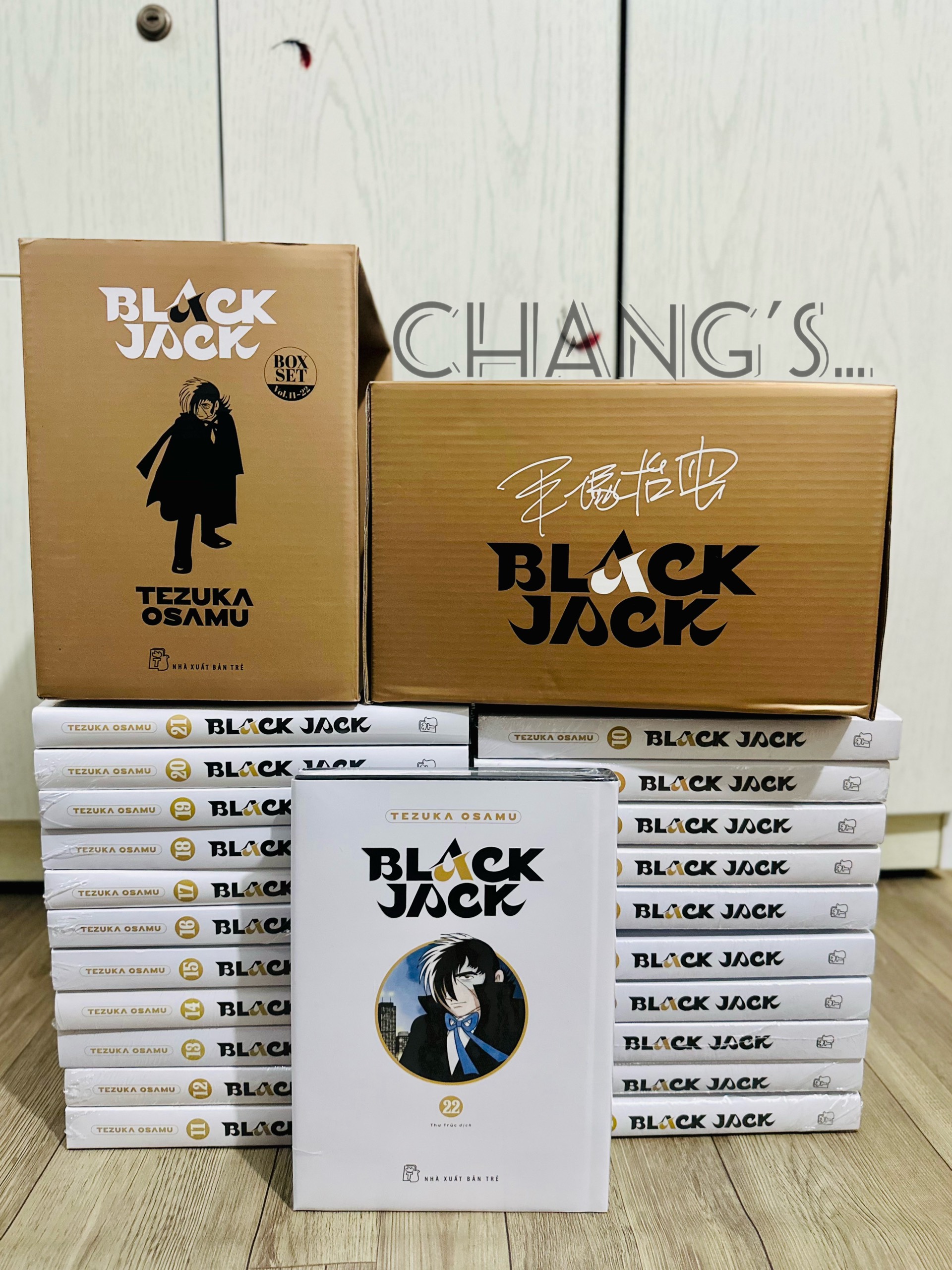 Truyện tranh Black Jack trọn bộ 22 tập kèm 2 box - Mới 100%