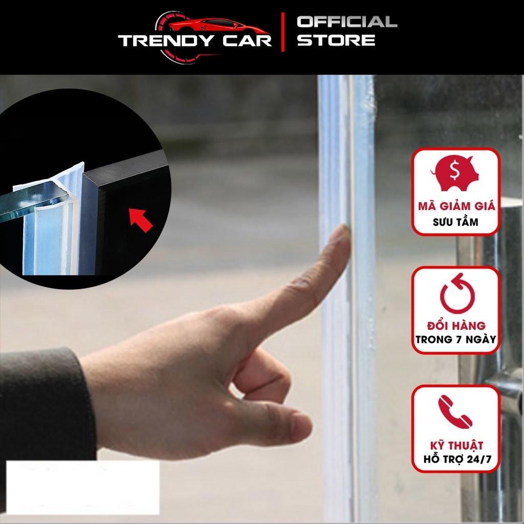 Gioăng chắn nước nhà tắm Gioăng chữ H, U, F chắn nước cabin nhà tắm chống vỡ khi đóng cửa kính nhà tắm - Chữ H