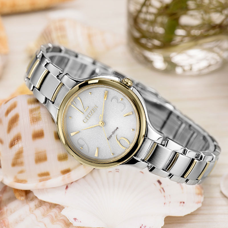 Đồng Hồ Nữ Citizen Dây Thép Không Gỉ EP5994-59A - Mặt Trắng