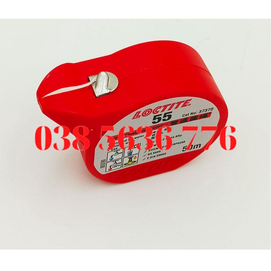 Loctite 55 tránh rò rỉ chất lỏng, làm rín ren các đầu nối