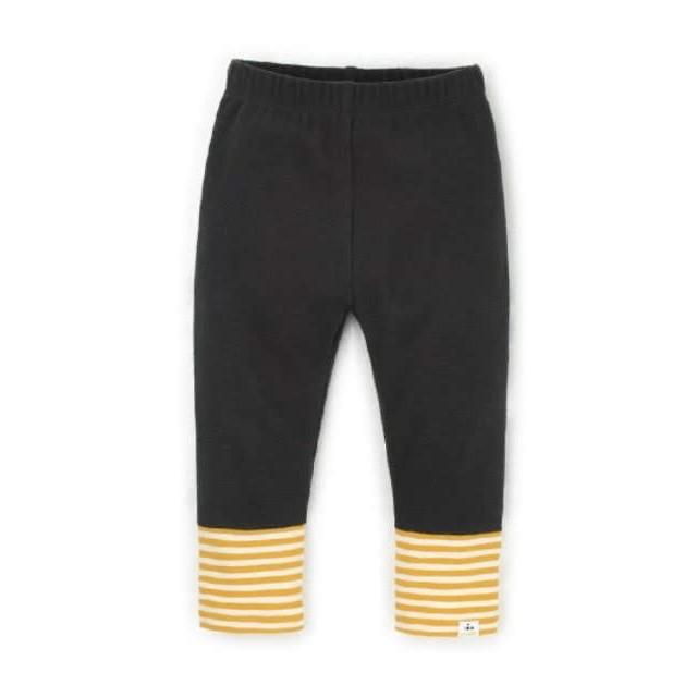 Quần legging cotton xuất Hàn Pimpollo cho bé 1- 6 tuổi (đen và trắng)