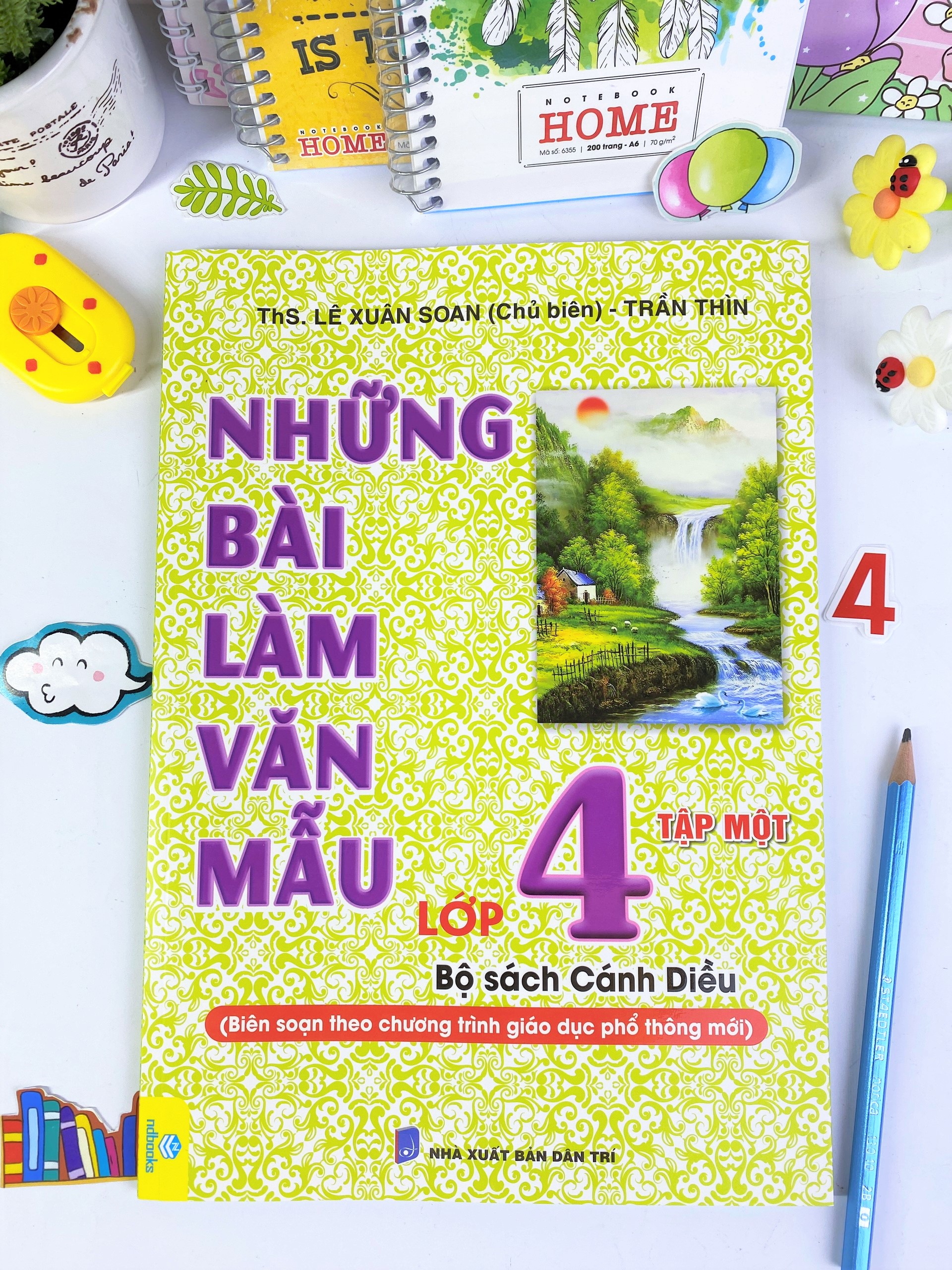 Sách - Những Bài Làm Văn Mẫu Lớp 4 - Biên soạn theo chương trình GDPT mới - Cánh Diều - ndbooks