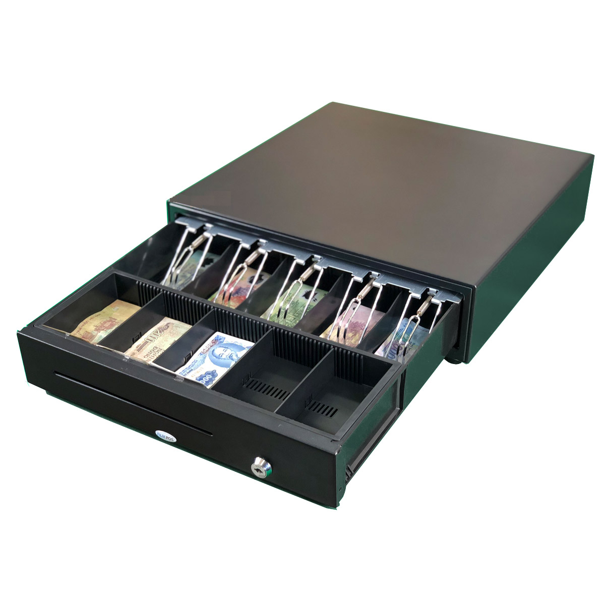 Ngăn kéo đựng tiền, két đựng tiền thu ngân FILIXPOS FI66C - Chính Hãng - Chất Liệu Thép Cao Cấp, Bền Đẹp