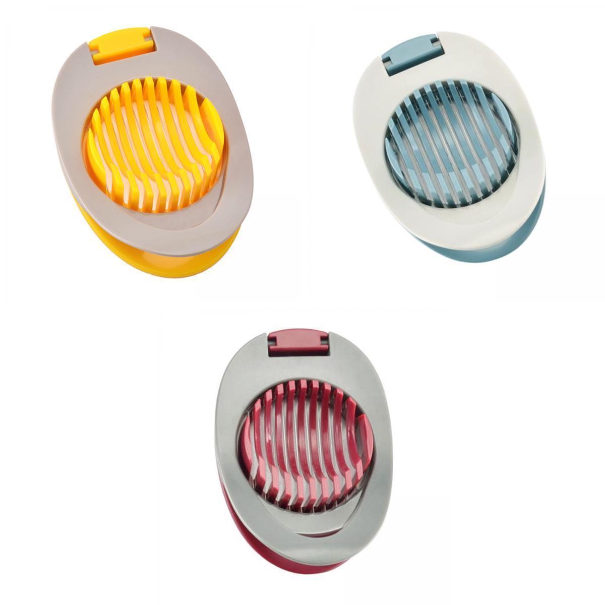 3Pcs Egg Slicer Egg Cutter for Boiled Eggs Strawberry Cutter Mushroom Slicer