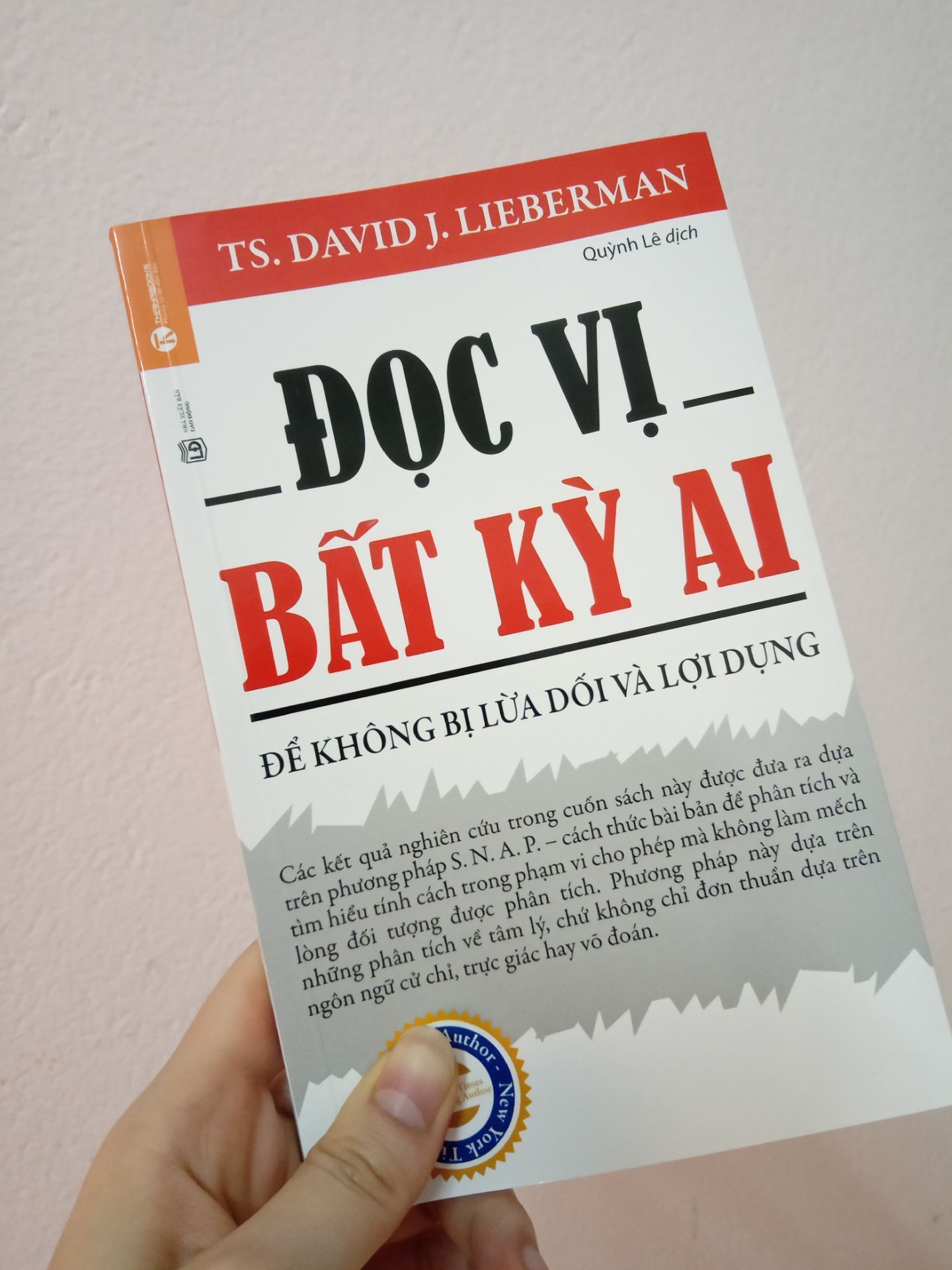 Trạm Đọc | Đọc Vị Bất Kỳ Ai - Để Không Bị Lợi Dụng