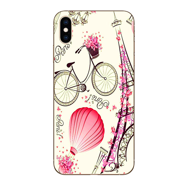 Ốp lưng dẻo cho Iphone XS Max - Paris thơ mộng